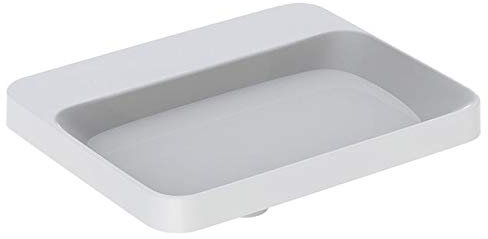 Geberit VariForm Einbauwaschtisch rechteckig, 550x450mm, mit Hahnloch, ohne Überlauf, 500.743.00.2, Farbe: Weiß
