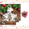 Stanzformen zur Kartengestaltung, Tier, Maus, Metall-Stanzformen Liebe, Maus-Schleifen-Stanzformen, Schablonen für DIY Scrapbooking, FotoalbumPrägepapier-Stanzschablonen zur Kartengestaltung, 3 Stück