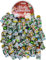 3 x 85g Schneemänner aus Milchschokolade I ca. 36 Stück I Fair Trade Kakao I Ideal für Nikolausstiefel, Adventskalender, Weihnachtsteller oder als süße Deko I mit OYOY Sticker