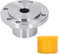 Drehbank Planscheibe, Holzdrehbank Stahl Planscheibe Spannfutter 6 Befestigungsloch Spannfutter Planscheibe für K11 80 (16mm)