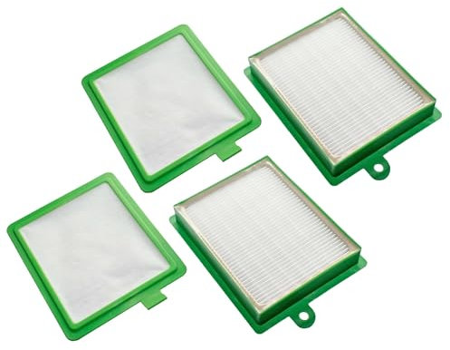 vhbw set di 4 filtri compatibile con AEG/Electrolux Airmax AAM 6324 CLARIO aspirapolvere - 4x filtro (filtro HEPA, microfiltro)