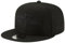 New Era NFL 9FIFTY Black On Black Adjustable Snapback Hat Cap One Size Fits All, Baltimore Ravens, Einheitsgröße