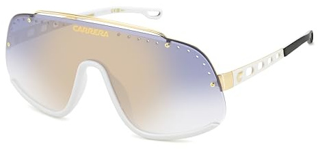 CARRERA FLAGLAB 16 Sonnenbrille, Blau, Gold, 99, Unisex, Erwachsene, Blue Gold, 99 cm