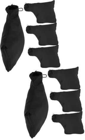 Angoily 8 Pcs Gardening Tools Chainsaw 10'' Saw Dust Bags Saws Bags for Cleaner Saws Bag for Cleaner Fabric Dust Bag Saws Edges Bags Saws Garbage Bag Canvas Air Outlet Cutting Machine