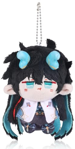 UTIEHD Anime Spielcharakter HSR Rucksackanhänger, Niedlicher 10cm Sammler Schlüsselanhänger, Kompakt für Rucksäcke und Schlüssel (Inhibitor Lunae)
