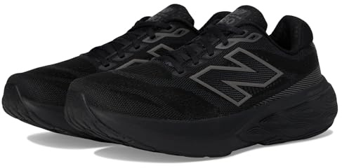 New Balance Men's Fresh Foam X 880 V15 Running Shoe, Black/Black/Black Metallic, 40.5 EU