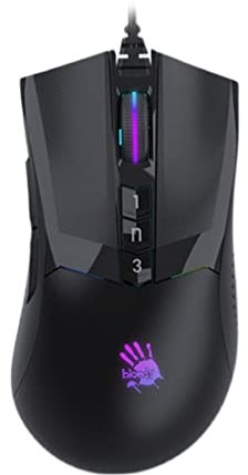 Mouse da gioco compatibile con Bloody A90 MAX 10000 CPI USB Optical Gaming Mouse Colorful Glare Wired Mice