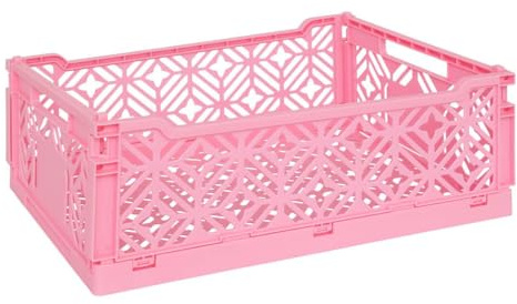 Atmosphera - Klappbare steige arry rosa 40x30x15cm