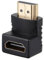 emaxsave Hdmi Female to HDMI Male to Right Angled Adapter 90 Degree Connector