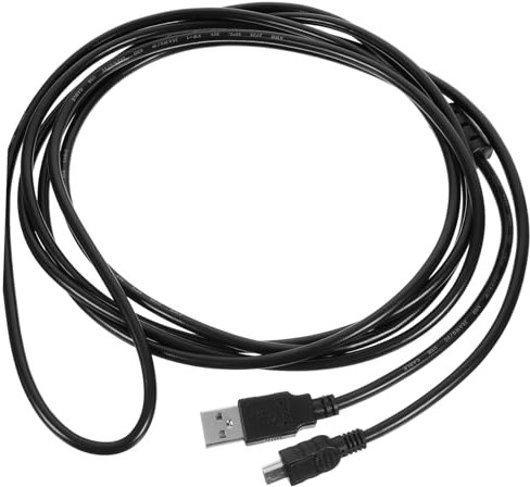 HOMOCONO 3m Mini Usb Cable Usb to Pin Charging Cord for Fast Charger Retractable Charging Cable for Mobile Devices