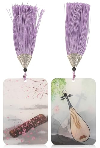 GLSTOY 2 Stück Acryl Aufbewahrungsbrett für Guzheng Pipa Nagel Plektren Kunstnägel Organizer mit Dekorativem Muster Stoßgeschützt und Langlebig Zufällige Farbe