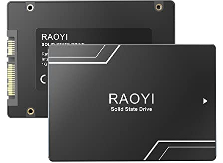 RAOYI 128GB Internal SSD SATA III 2.5” Solid State Drive 3D NAND Flash Advanced SSD Hard Drive Up to 450MB/s SATA 3 SSD Upgrade Performance for PC Laptop