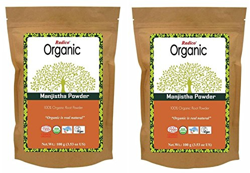 Radico Manjistha-Wurzelpulver Bio Vegan 2 x 100g