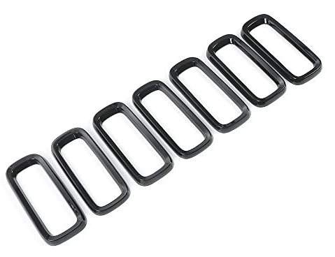 Dqdz, 7 inserti per griglia anteriore dell’auto, in ABS