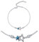 YAFEINI Fußkettchen für Damen Sterling Silber Stern fußkette Gliederketten Sommer Schmuck Geschenke