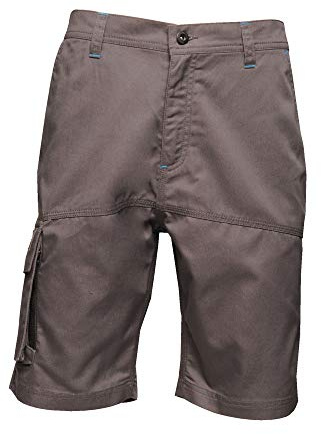 Regatta Professional Men's Heroic Cargo Shorts, Water Repellent - Perfect for Outdoors, Walking, Hiking & Climbing Grey