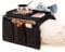 Sofa Armrest Organizer for Couch Armchair Recliner Anti-slip Hanging Storage Bag Armchair TV Remote Control Holder Cup Holder Tray Tidy Storage Pouch with 5 Pockets for cellphone Book Magazine Glasses