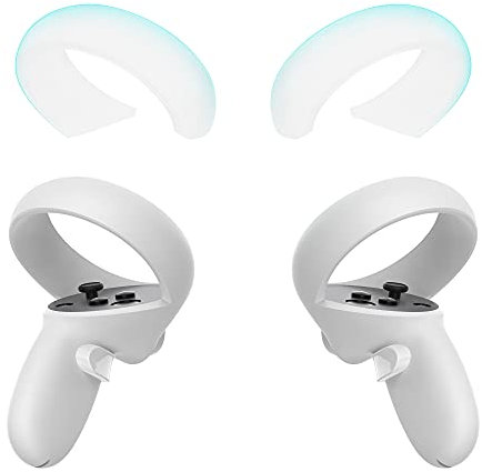 KIWI design Silikon-Schutzringabdeckungen Kompatibel mit Quest 2 Controller