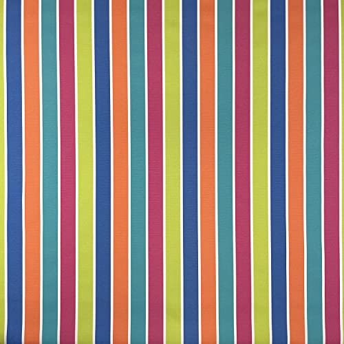 Wasserdichter Leinenstoff, gestreift, 227 g, strapazierfähig, für den Außenbereich, 150 cm breit, Meterware