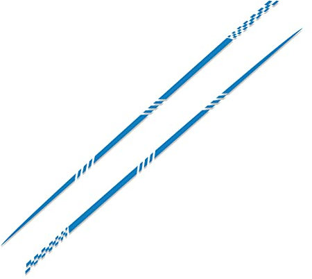 Auto Aufkleber Vinyl Racing Streifen Aufkleber,MoreChioce 2 Stück Vinyl Aufkleber Selbstklebend Autoaufkleber Grafik Stickers Wasserdichte Auto Seitenaufkleber Anti-Kratzer Auto Dekoration,Blau