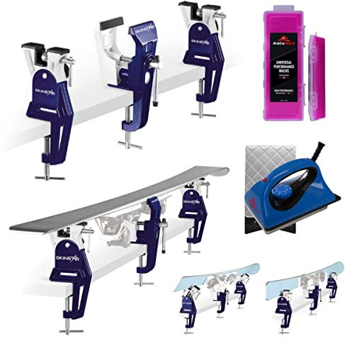 RaceWax Skiwax Set 3-teilig Racing Ski Vice Worldcup Skispanner Bügeleisen Wachs