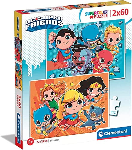 Clementoni 21624 Dc Comics Superfriends Puzzle