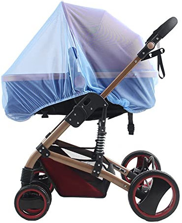 Katutude Universal Insektenschutz Moskitonetz für Kinderwagen, Moskitonetz mit Gummizug, Mückennetz für Baby Autositze, Feinmaschiges Moskitonetz für Kinderwagen, Buggys und Reisebetten