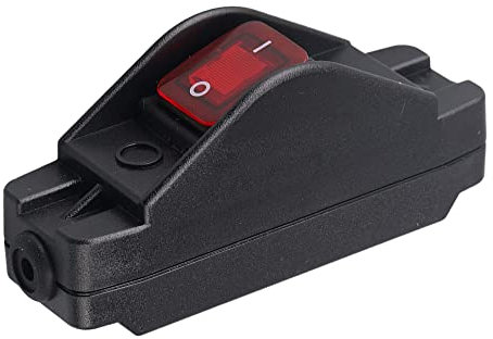 Iegefirm 16A 220V Interruptor de Cable en LíNea de Encendido/Apagado BotóN Interruptor de Cable en LíNea para Aparatos EléCtricos