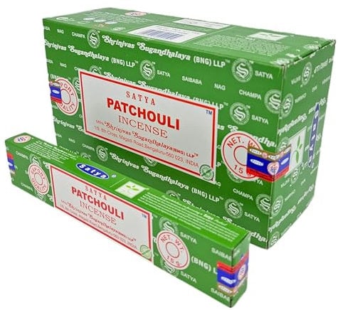 Satya Räucherstäbchen x LAVISA, Meditation, Aromatherapie, Duft (Patchouli)