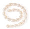 Beadthoven Natürliche Süßwasser-Zuchtperlen, 7,5 bis 10,5 x 5 bis 16 mm, 1 Strang, Reisform, Muschelfarben, Perlen für Halsketten, Armbänder, Schmuckherstellung, Loch: 0,7 mm, 20-21 Stück