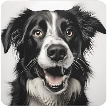 Border Collie weiche magnetische Kühlschrank-Aufkleber, dekorative Kühlschrank-Aufkleber, für Kühlschrank, Mikrowelle, Spind, Heimdekoration