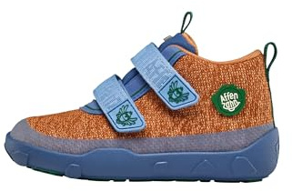 Affenzahn Übergangsschuh Knit Happy | Wasserdicht, atmungsaktiv und vegan mit Kaltfutter, Klettverschlüssen und rutschfester Sohle, Größen 21 bis 32