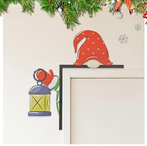 Ourdort Türrahmen Deko Weihnachten mit Klebeband, Weihnachtsdeko Türrahmen | Türdeko Weihnachten, Christmas Decorations Door, Weihnachtsmann, Weihnachts-Türeckendekoration, Lustige Weihnachtsdeko