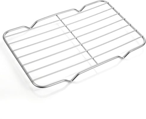 Cooling Rack, Cooling Racks for Baking, Stainless Steel Roasting Rack, Heavy Duty Wire Rectangle Bake Racks for Oven Use, Steaming