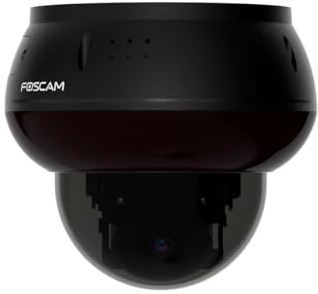 Foscam D8ET black PoE Dome IP-Kamera 4K 8MP Outdoor mit AI-Detektion