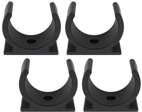4pcs Vacuum Hose Wall Mount 38mm Compatible with Henry Hetty – Hose Holder Clips Cable Management Bracket for Wall Storage