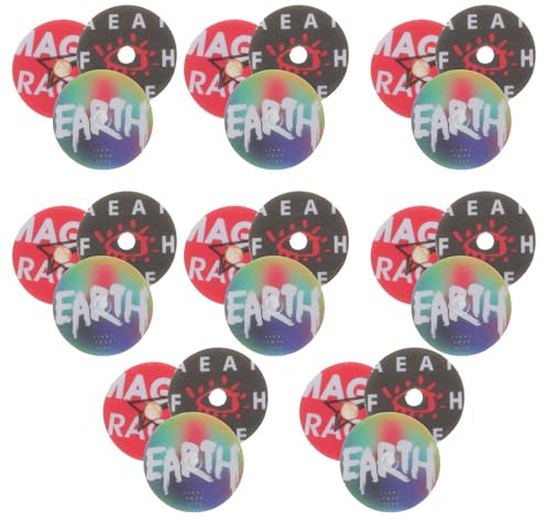 HEANUJJ 24pcs Car Air Freshener Scent Refill Tablets with Charming Fragrance and Pe Material, Replacement Scented Pads for Turntable Diffuser, Air Freshening Car Aromatherapy Essential Oil