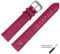 MARBURGER Uhrenarmband 16mm Leder Lila Silber Alligator Prägung Mit Naht - Montage Set 5281644200120