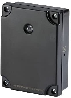 Knightsbridge Dawn Dusk Photocell Switch - Wall Mountable (Black), OS006B