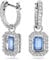 Swarovski Millenia Ohrringe, Rhodinierte Hängeohrringe mit Strahlenden Swarovski Kristallen