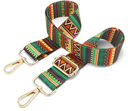 Taschengurt Breit Taschen Handtasche Gurt Taschengurte Zum Wechseln Damen Bunter Verstellbarer Taschenriemen Zubehör Schultertasche Strap Umhängegurt Breit Bag (36, Gold/3,8cm)