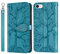 Varohix Wallet Case for iPhone SE 2022/iPhone SE 2020 with Card Slot/Holder Folio Kickstand with Magnetic Closure Fold Flip PU Leather Case for iPhone SE 2022/SE 2020/7/8(4.7 inch),Turquoise