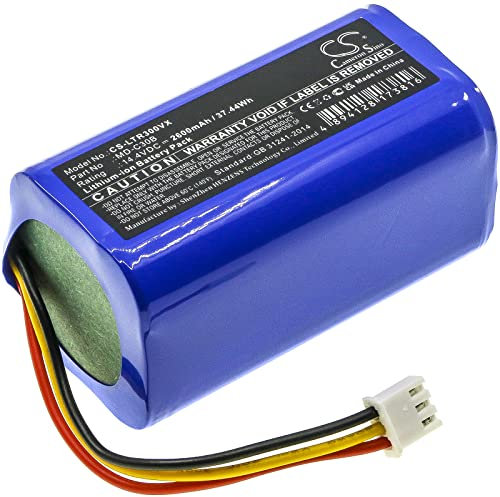 TCTK Akku 2600mAh Kompatibel mit [Panda] Abir R20, Abir X5, X6, X7, X8, X7, für [Blaupunkt] BlueBot XSMART, BPK-VCBB1XB, BPK-VCBB1XBN, BPK-VCBB1XE, BPK-VCBB1XS, BPK-VCBB1XTE, BP FBA