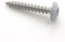 Vis pour penture 6x40 mm RAL 9006 aluminium blanc Inox A2 par 50