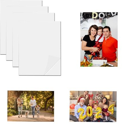 4 piezas Panel de Fotos de Aluminio de Sublimación 150x100x0,5 mm Tablero de Sublimación de Letrero de Aluminio de Metal en Blanco Impresión de Sublimación Placa de decoración de pared