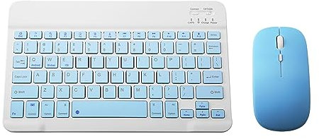 Wireless Keyboard and Mouse Combo Set,Quiet and Comfortable Keystrokes,Compact Mouse,Multimedia Hotkeys,Ergonomic Silent Design,Numeric Keypad,for Computer, PC, Laptop, Desktop, Android Smart TV