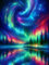 5D Diamantgemälde Aurora für Erwachsene,Diamant-Kunst-Malset für Erwachsene,diamond painting landschaft,geeignet für erwachsene Anfänger bis hin zum DIY-Diamantgemälde,geeignet für die Wanddekoration