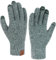 Bequemer Laden Touchscreen Handschuhe Damen Winter Warm Winterhandschuhe Strickhandschuhe mit Elastisch Manschette Frauen Geschenk, Dunkelgrün