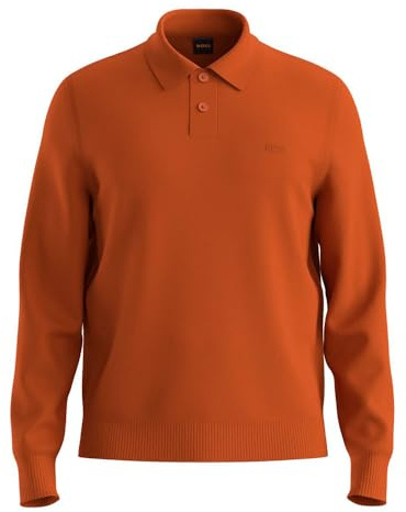 BOSS Men's Asac_pl Knitted_Sweater, 842open Orange, S
