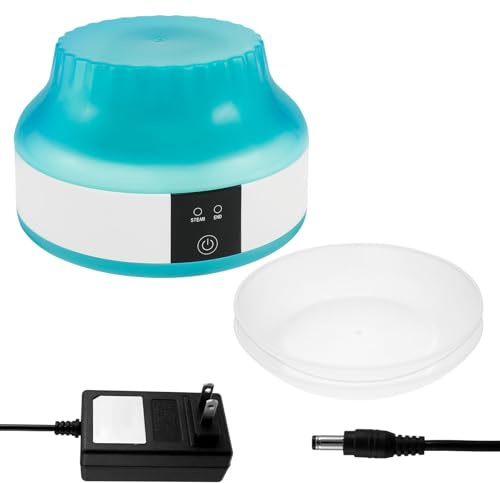 LCZNXJJY Electric Nail Soaking Bowl, Nail Polish Remover Machine, Silicone Heating Nail Steamer Remover, Steam Nail Remover Manicure Bowls for Nail Polish or Gel Nail Polish